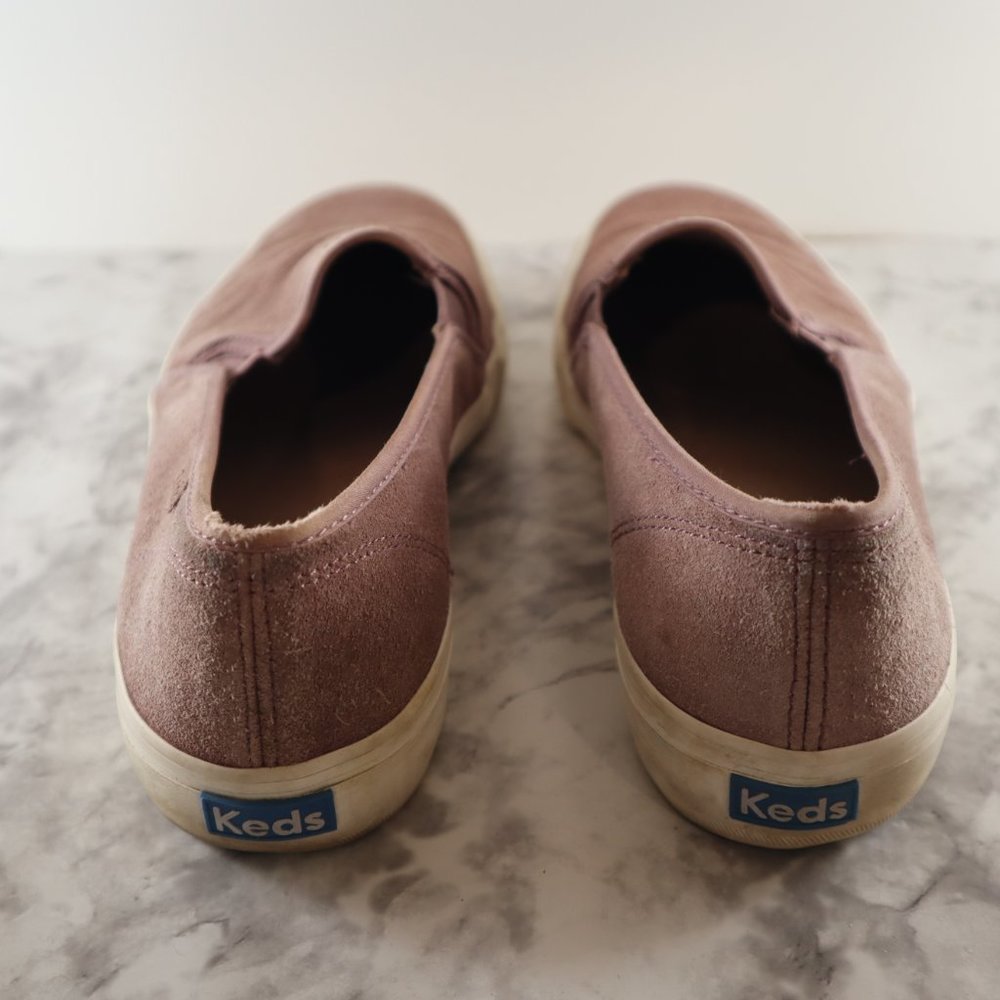 Keds Women's Double Decker wh61079 Suede Sneaker Mauve Size 9 - Picture 5 of 10